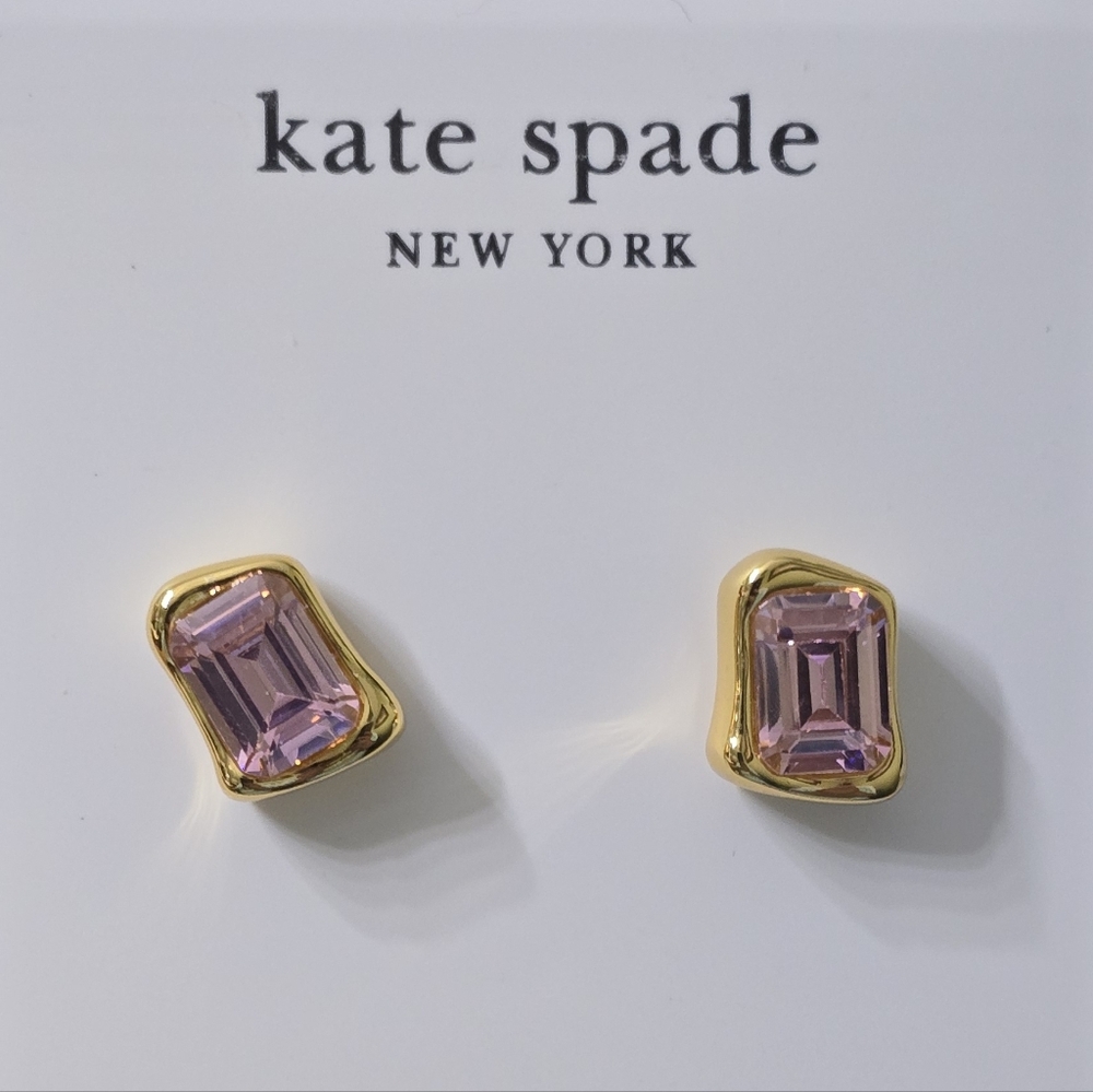 Kate Spade Molten Glass Studs & Pendant Necklace Set - Picture 2 of 9